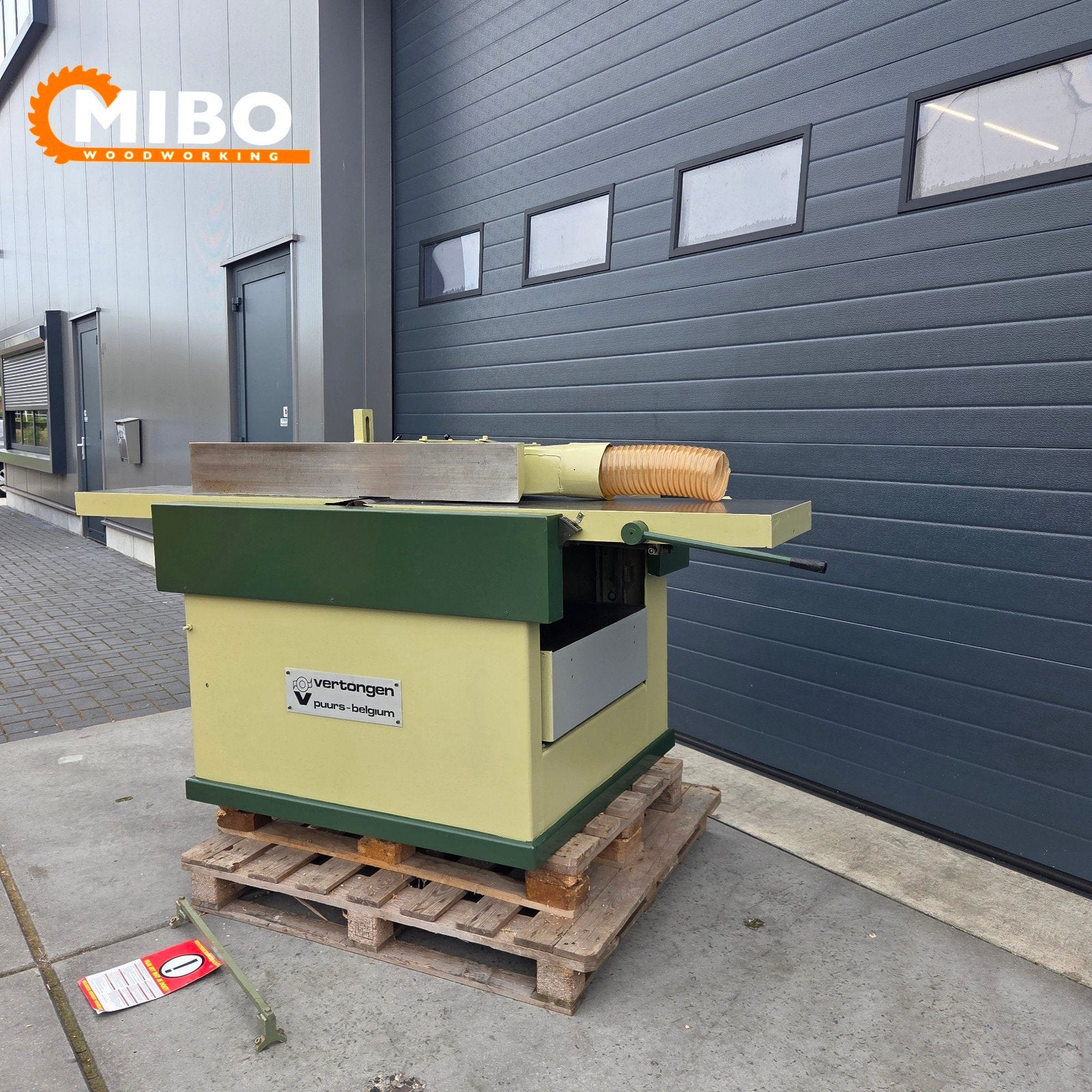 Vertongen schaafbank *** 630mm vlakbank vandikte, Ophalen of Verzenden, Zo goed als nieuw, Elektrisch