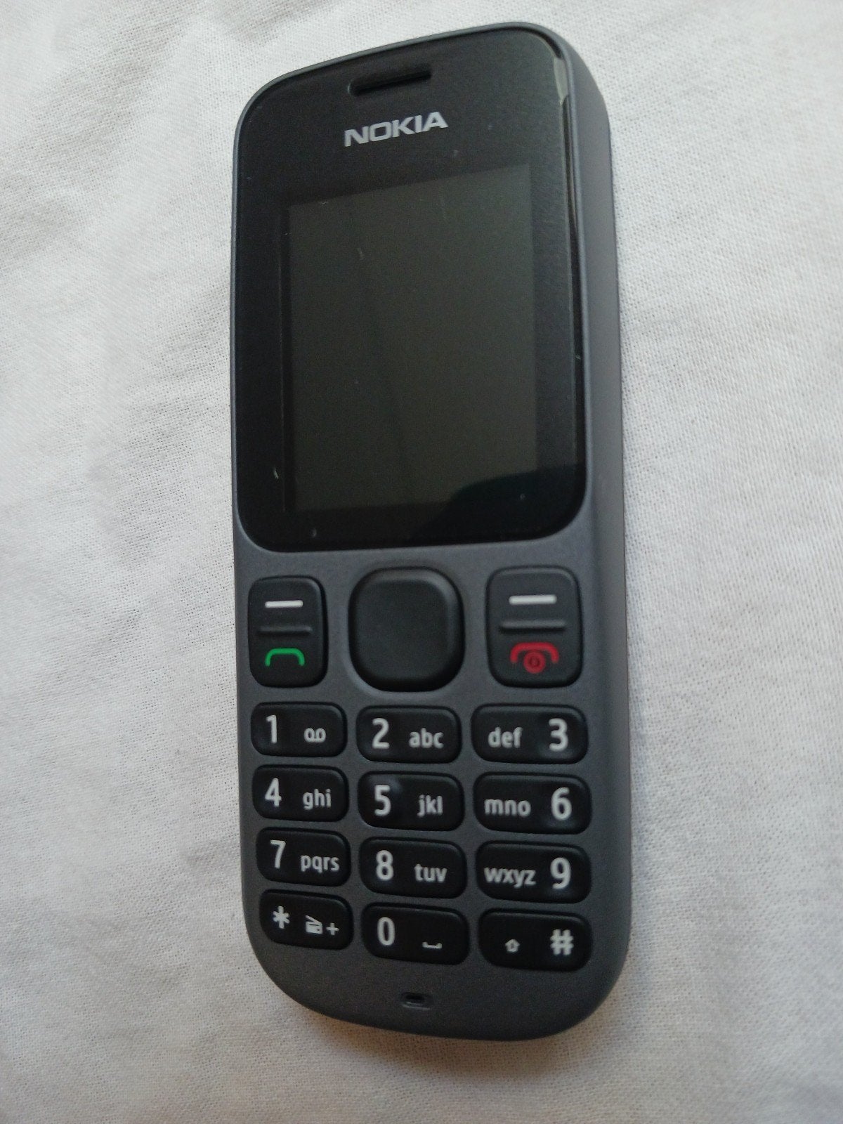 NOKIA-100  Prepaid  Telefoon  Phantom-Black, Verzenden, Zwart, Fysiek toetsenbord, Zo goed als nieuw