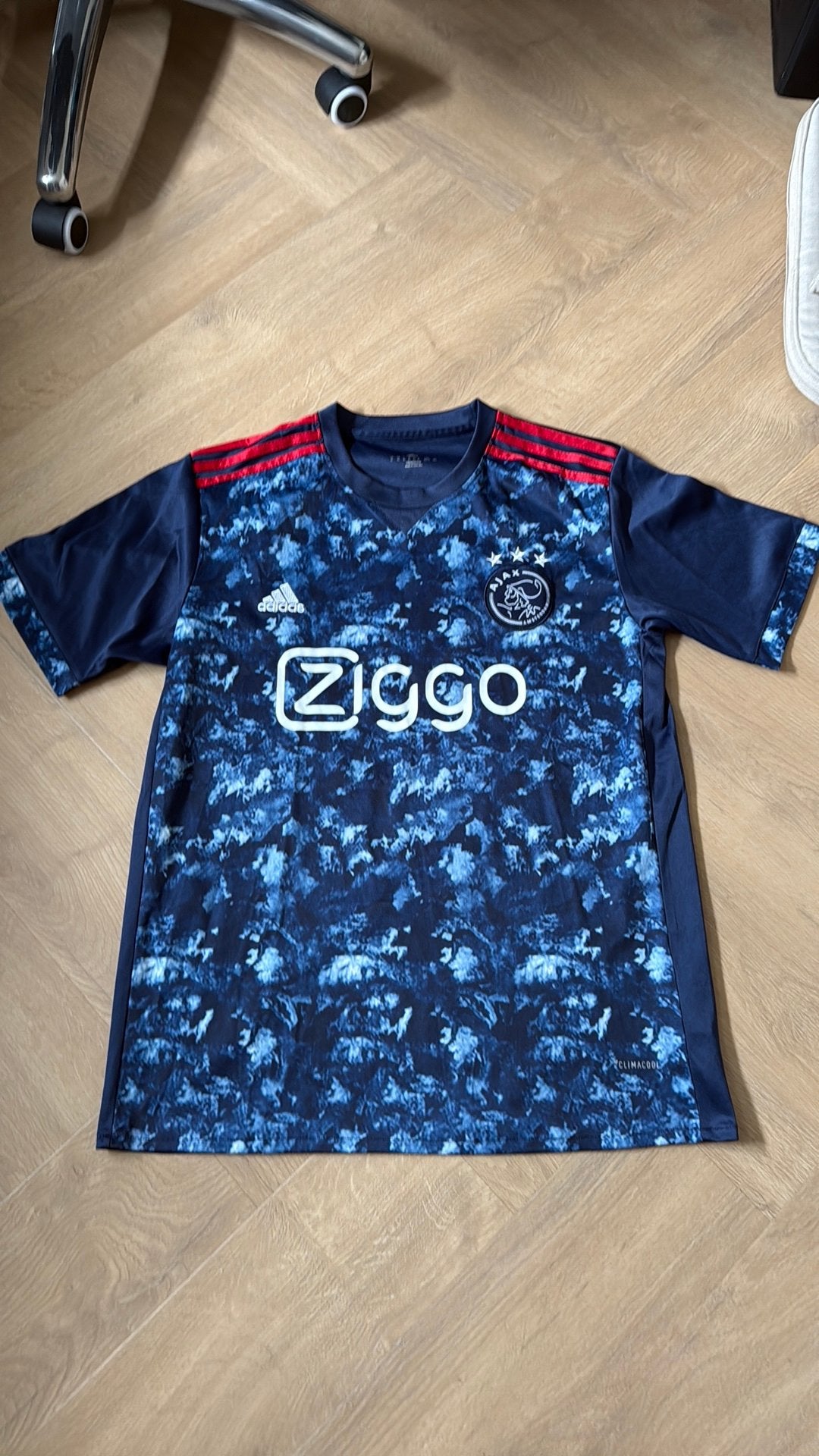 Als nieuw: origineel Ajax uitshirt 2021/2022 - Maat XL, Maat XL, Ophalen of Verzenden, Zo goed als nieuw, Shirt