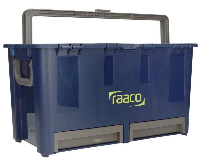 RAACO kunststof gereedschapskist compact - zgan, Ophalen, Zo goed als nieuw