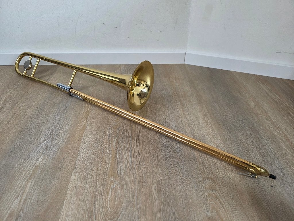 Trombone Bach, Ophalen of Verzenden, Gebruikt, Tenor, Met koffer