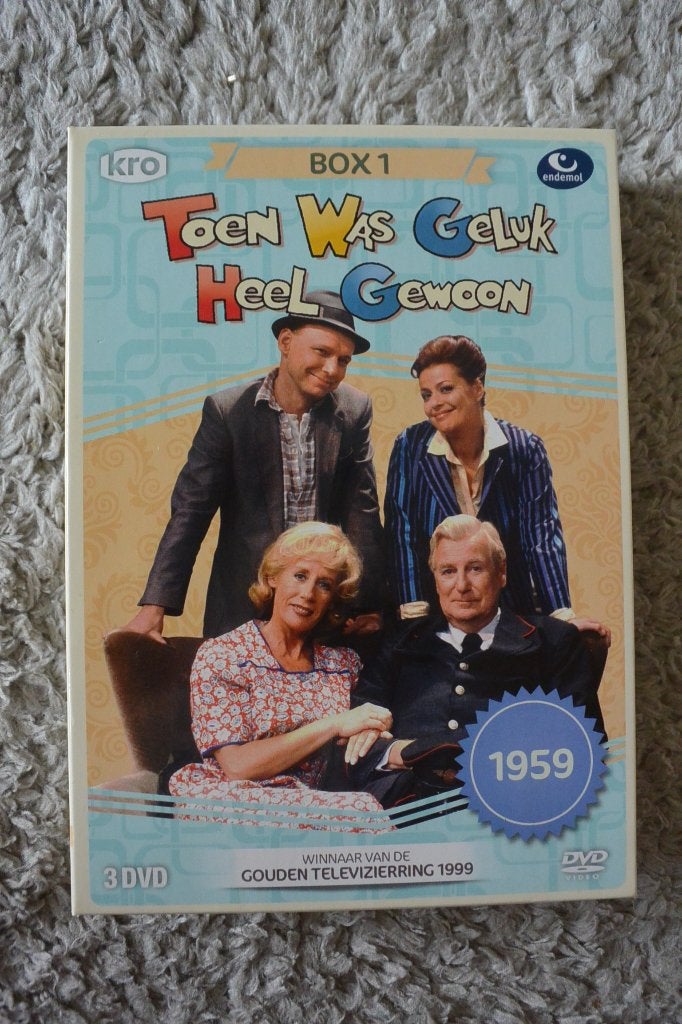 Dvd Toen was geluk heel gewoon jaar 1959, Cd's en Dvd's, Bonusmateriaal, Seizoen 1, Alle leeftijden, Nederlands