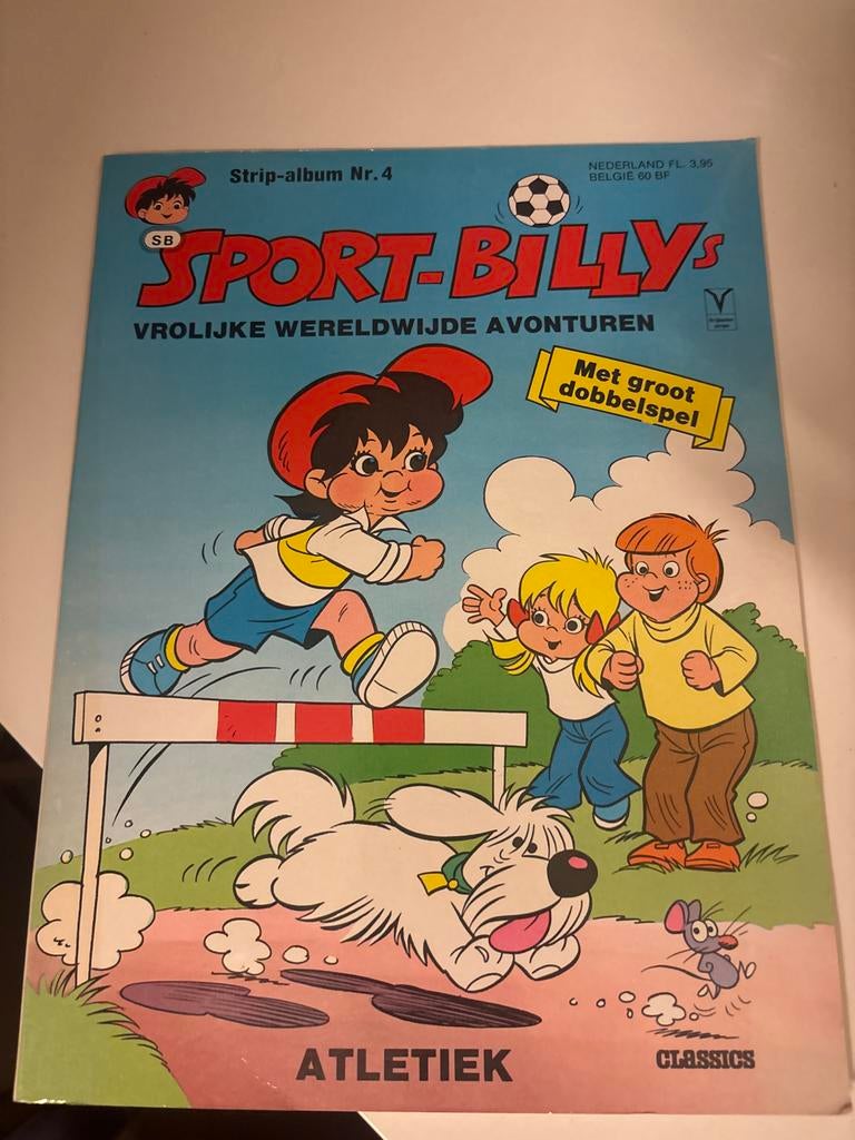 Sport Billy's Vrolijke Wereldwijde Avonturen Nr 4, Eén stripboek, Ophalen of Verzenden, Gelezen