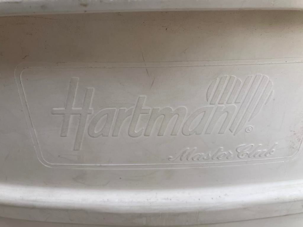 Hartman Master Club tuinstoelen (3 stuks), Ophalen, Gebruikt, Kunststof, Stapelbaar