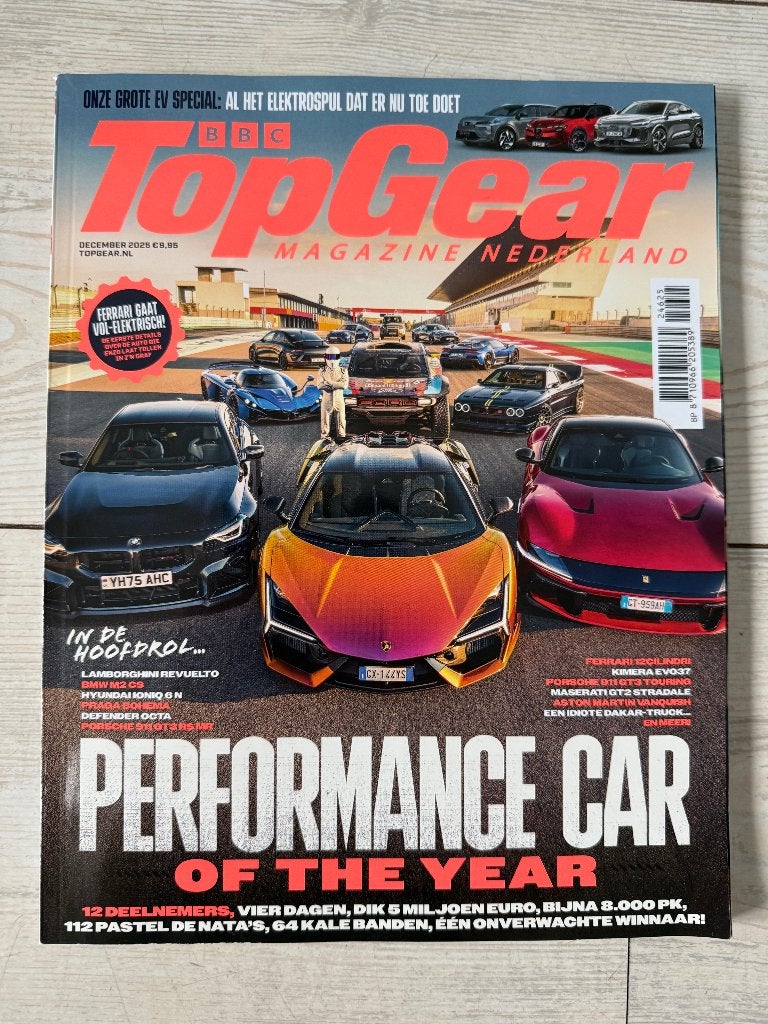 TopGear Magazine Nederland (december 2025), Boeken, Ophalen of Verzenden, Gelezen, Overige typen