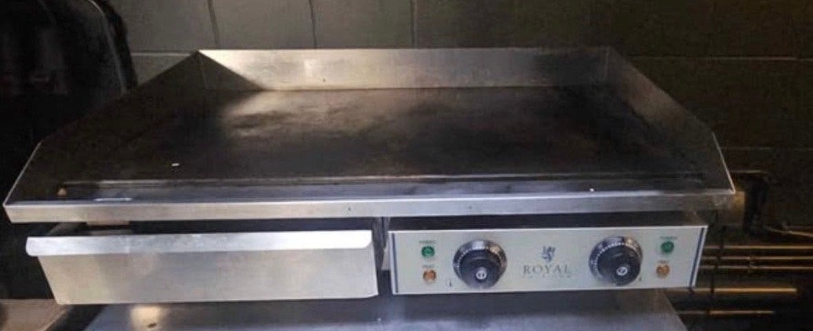 Royal Catering Dubbele Bakplaat - Professionele Kwaliteit, Ophalen, Gebruikt, Fornuis, Frituur en Grillen