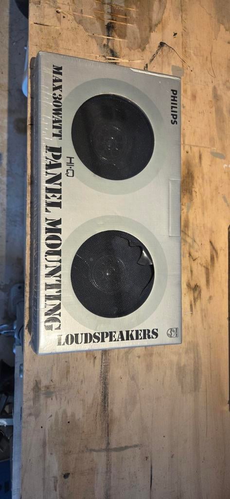 Philips HI-Q Paneel Luidsprekers - Max 30 Watt, Ophalen of Verzenden
