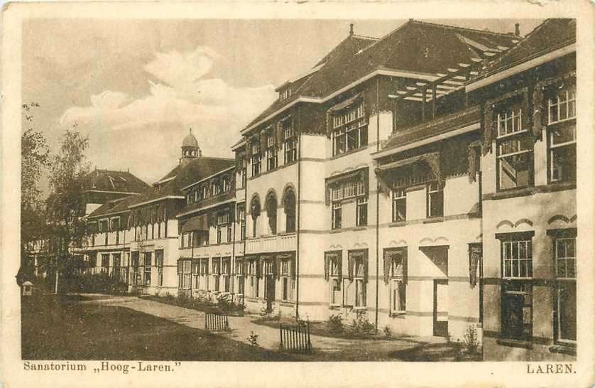 300-161-015 Laren Sanatorium Hoog Laren, Verzenden, Voor 1920, Noord-Holland