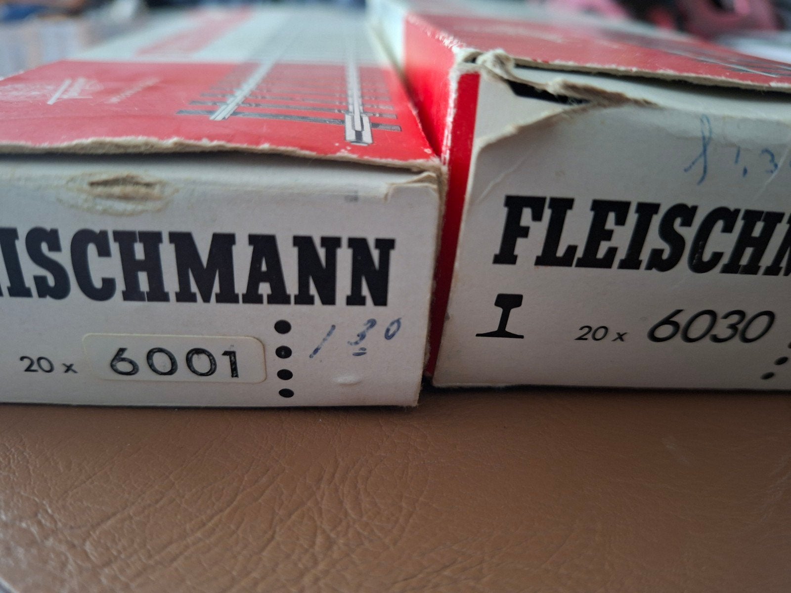 Fleischmann HO modell rails 1 doosje, Gebruikt, Gelijkstroom, Fleischmann, Rails