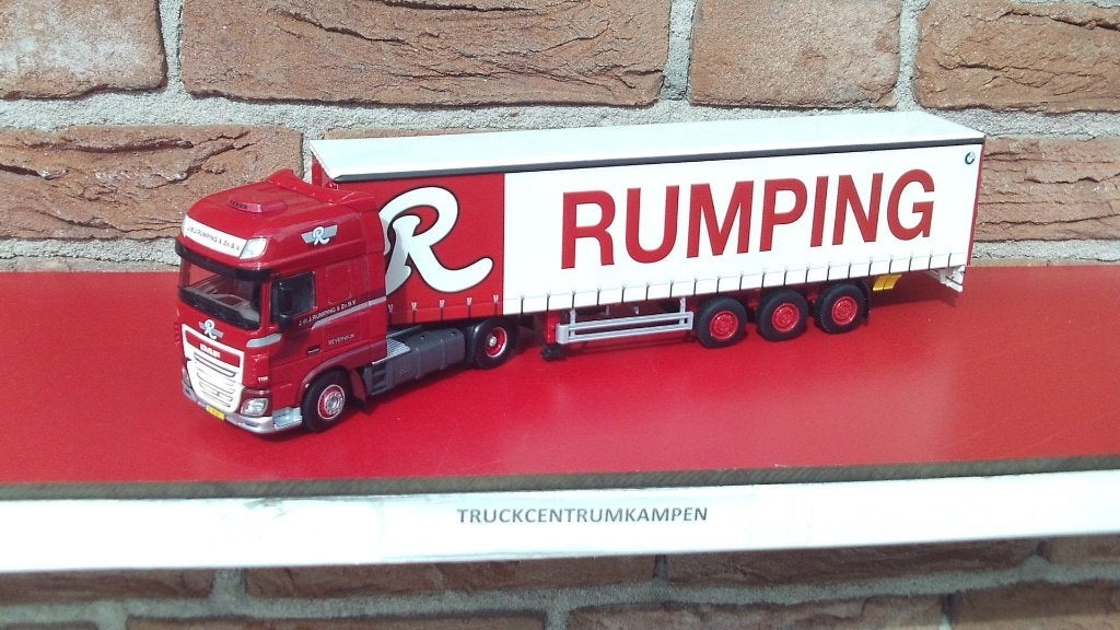 WSI  Daf  Xf  Super  Space  Cab  van  Rumping., Hobby en Vrije tijd, Modelauto's | 1:50, Ophalen of Verzenden, Nieuw, Bus of Vrachtwagen