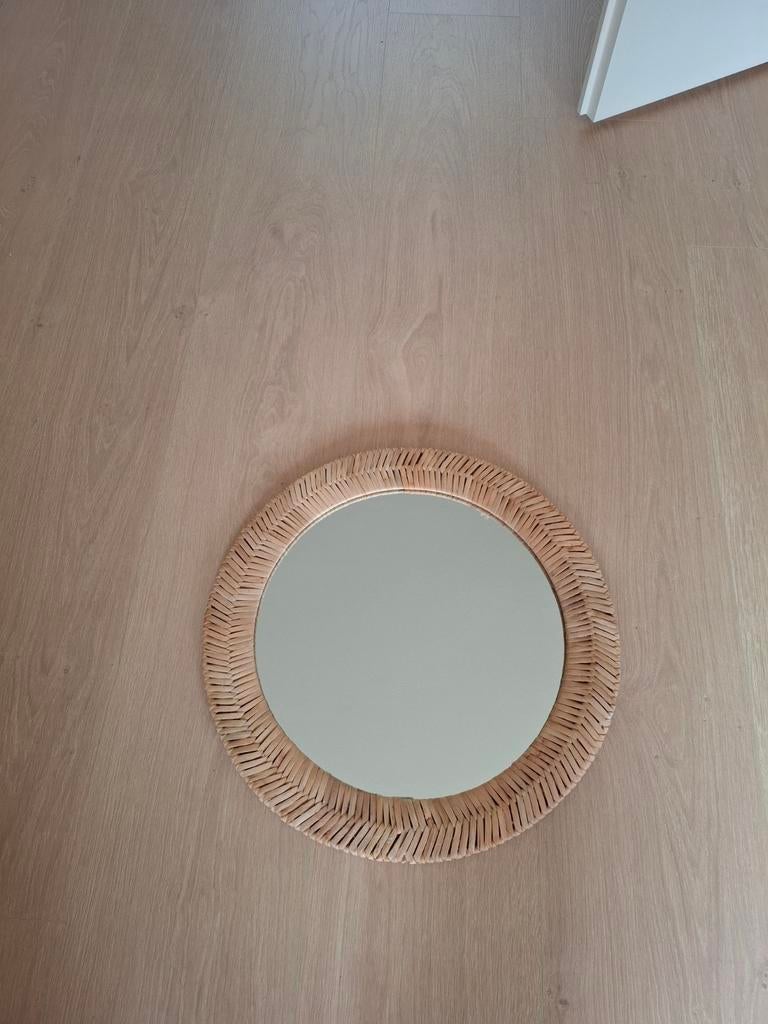 Ronde spiegel rotan Kaffettrad Ikea, Ophalen, Rond, Nieuw, Minder dan 100 cm