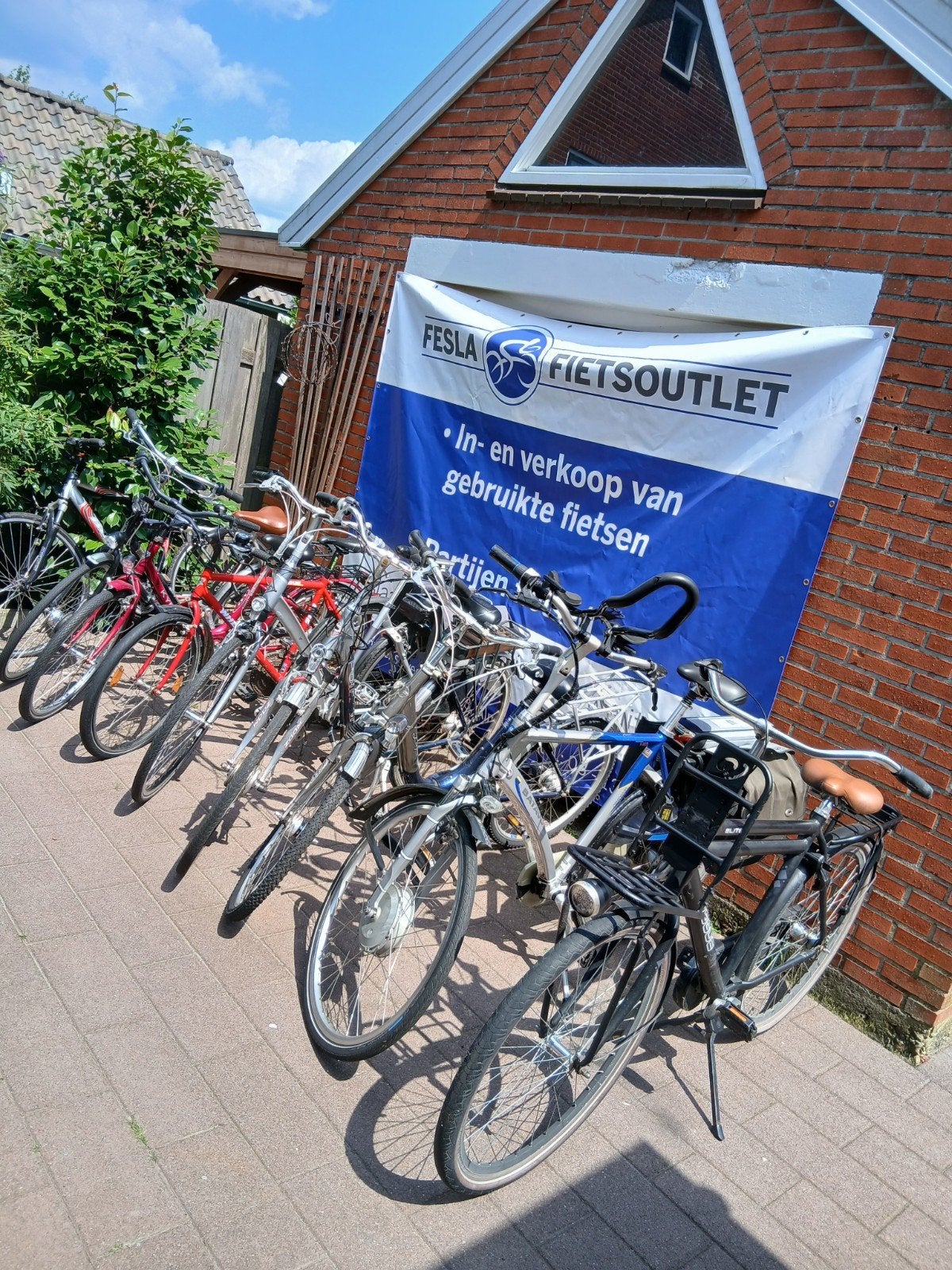 Grote partij gebruikte fietsen te koop - Diverse modellen, Ophalen of Verzenden, Gebruikt