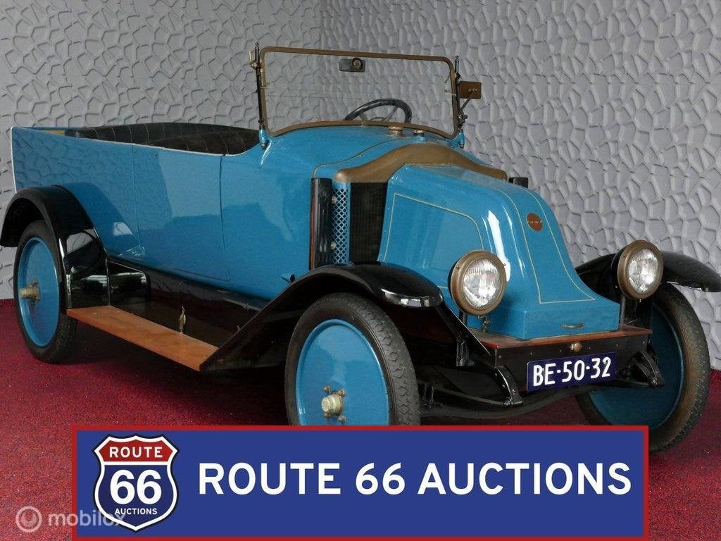 Renault Torpedo Commercial | 1926 | Route 66 Auctions, Overige carrosserieën, Renault, Zwart, Bedrijf