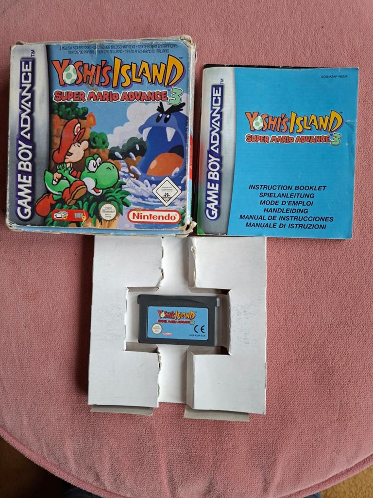 Yoshi’s Island SMA 3 in doos, Avontuur en Actie, Gebruikt, 1 speler, Ophalen of Verzenden