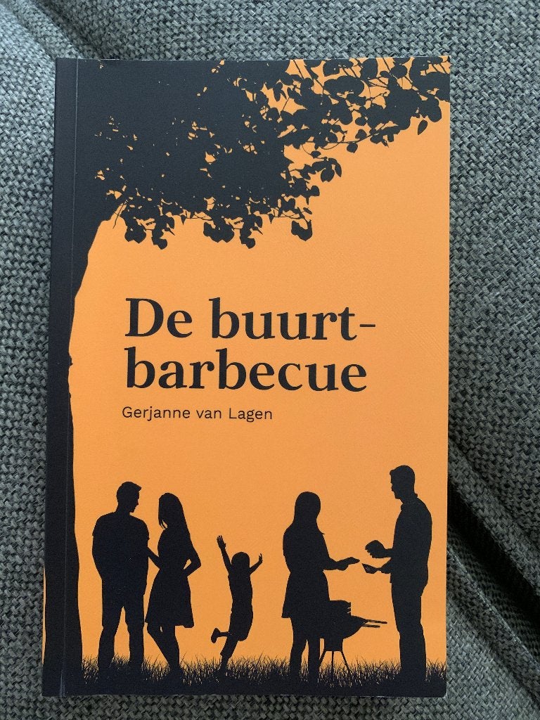 Boek - De buurtbarbecue - Gerjanne van Lagen, Ophalen of Verzenden, Zo goed als nieuw, Gerjanne van Lagen