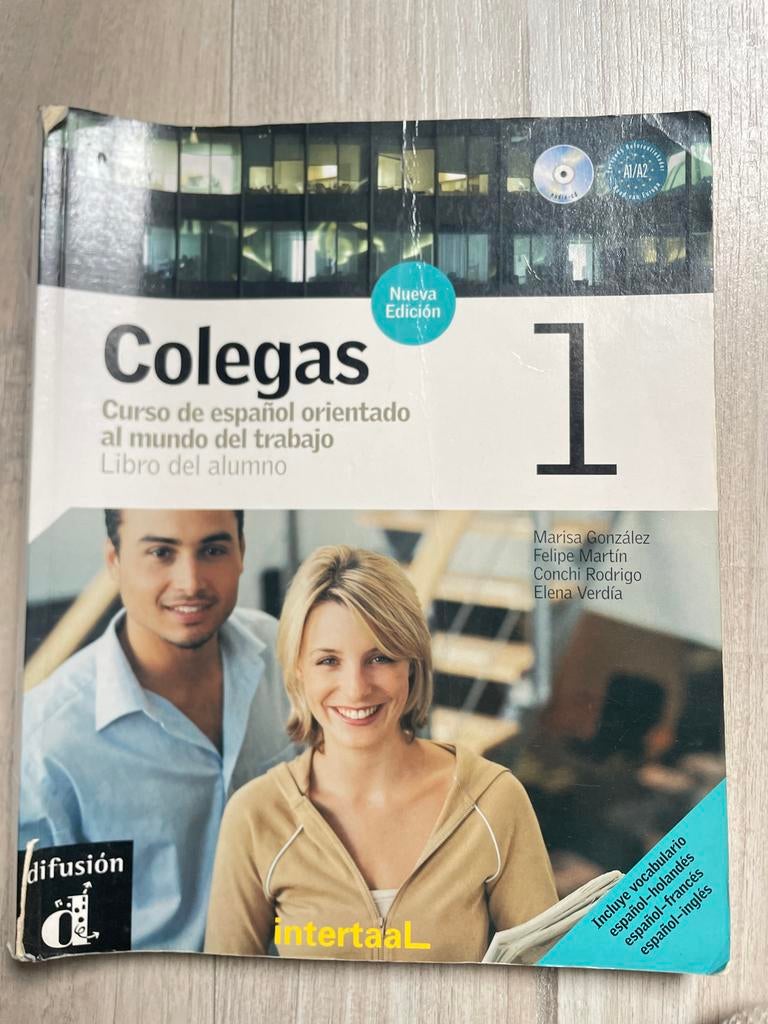 Colegas 1: Spaans voor werk (Nieuwe Editie) A1/A2, Ophalen of Verzenden, Gelezen, Non-fictie