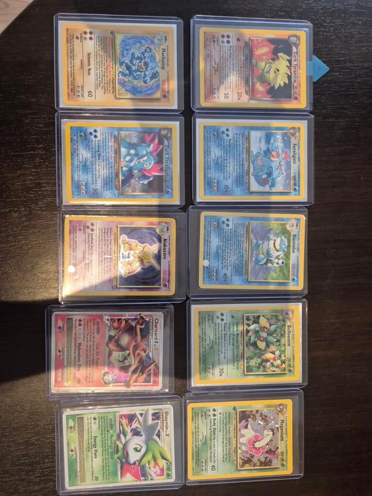 Vintage pokemon kaarten, Hobby en Vrije tijd, Verzamelkaartspellen | Pokémon, Meerdere kaarten, Ophalen of Verzenden