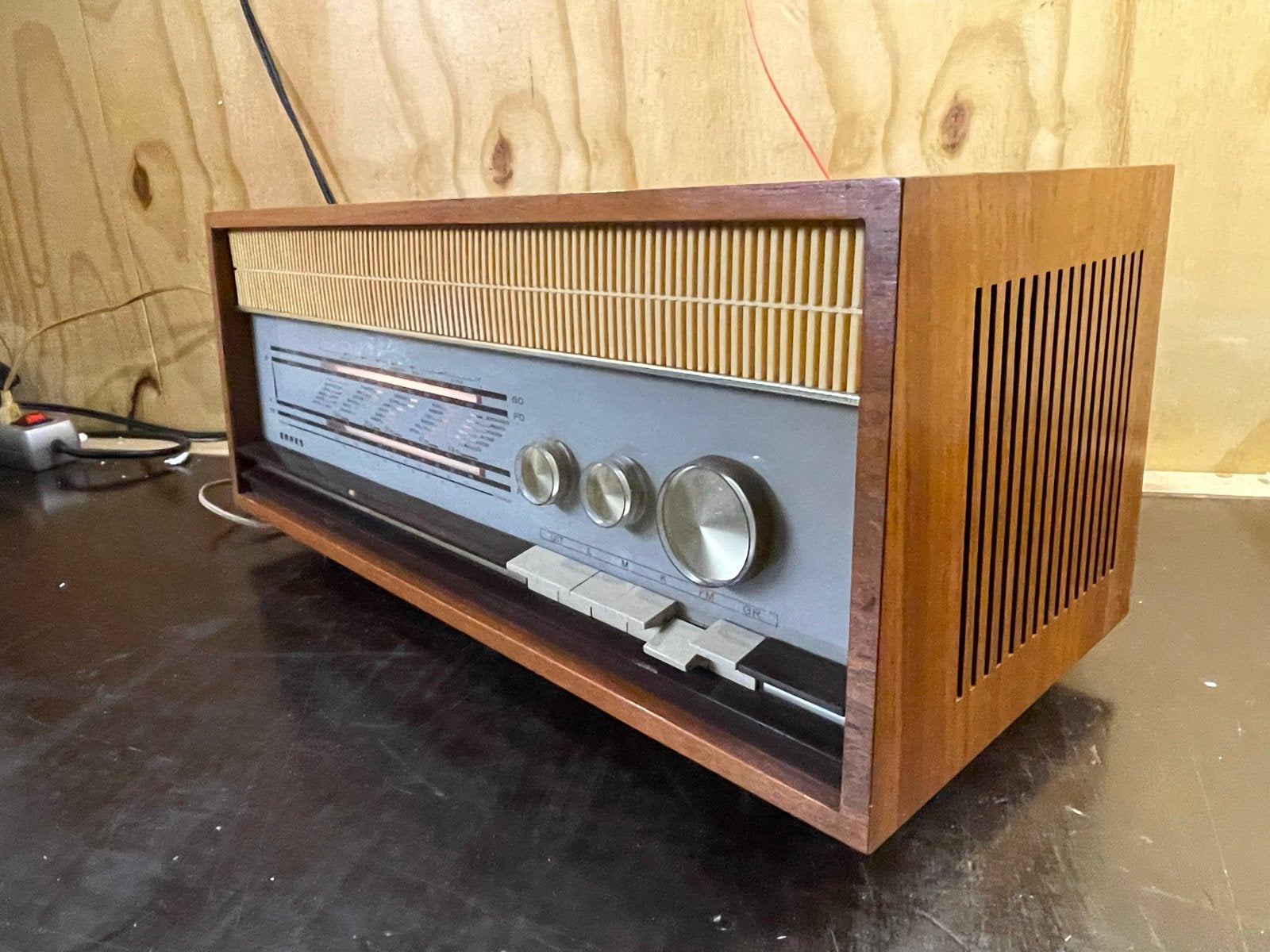 Vintage Erres RA 644 buizenradio - Vander Heem, Ophalen of Verzenden