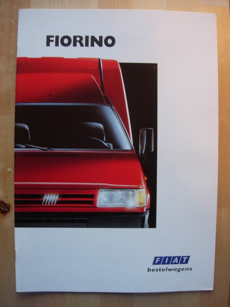 Fiat Fiorino 1994 Brochure – Bestelwagen & Pick-Up, Ophalen of Verzenden, Zo goed als nieuw, Overige merken, Fiat
