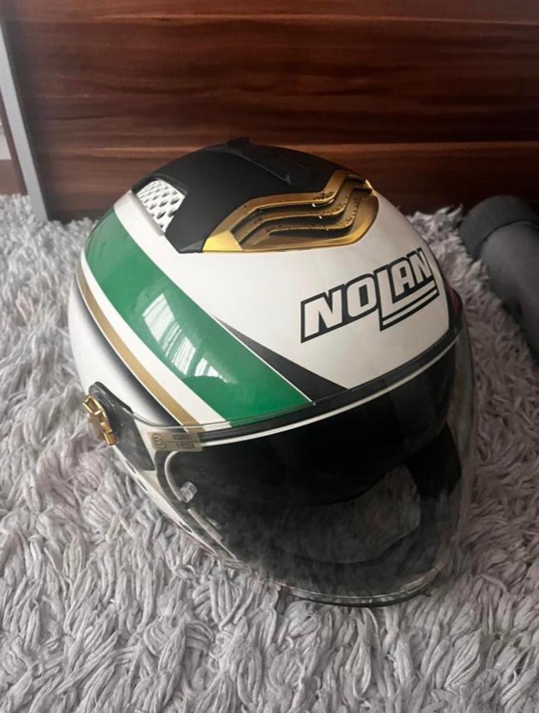 Nolan motor helm maat s z.g.a.n, Ophalen of Verzenden, Tweedehands, Integraalhelm, Nolan
