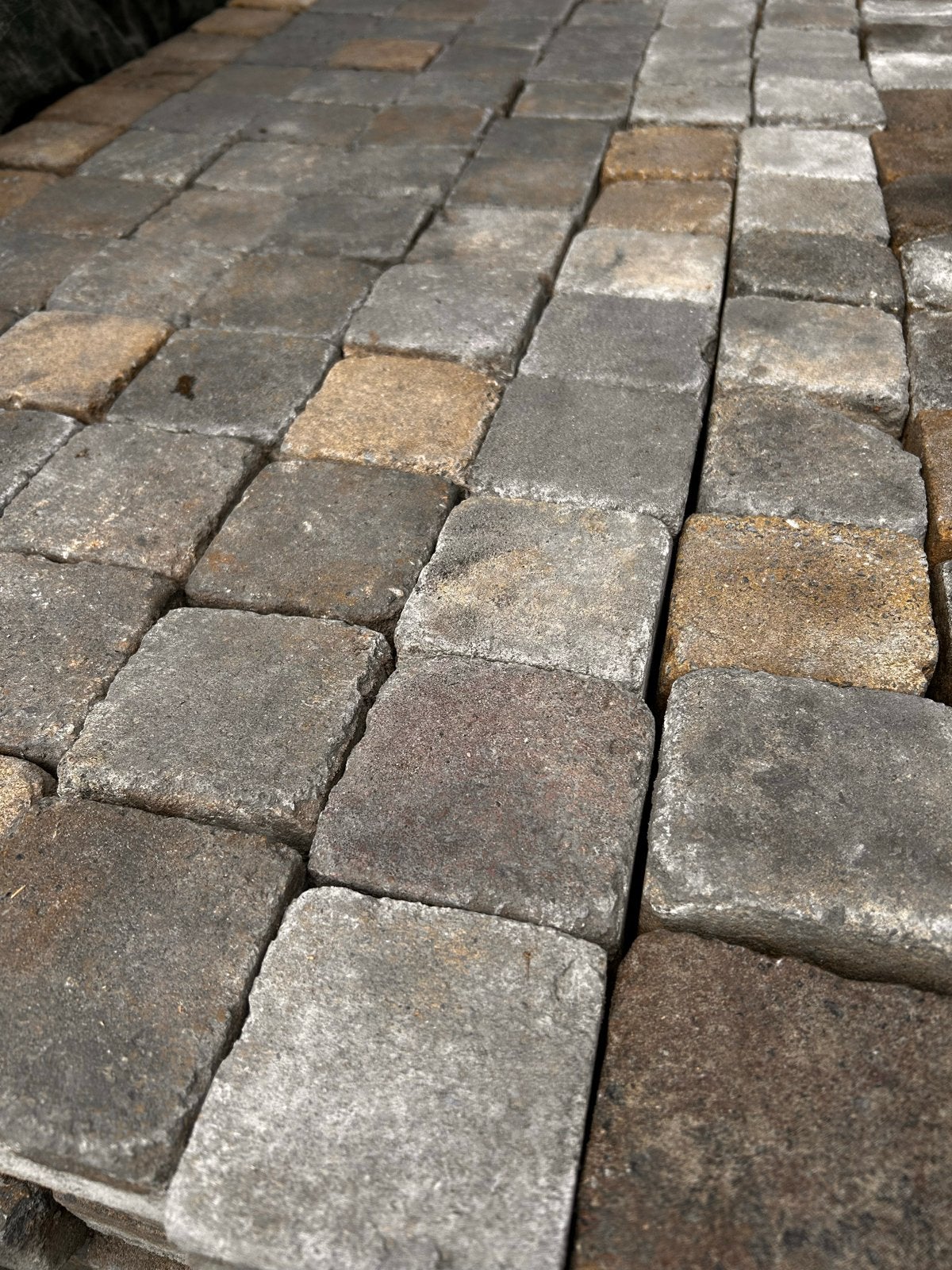GRATIS af te halen: Mediterrane klinkers (ca. 30m²), Tuin en Terras, Ophalen, Gebruikt, Klinkers, Natuursteen