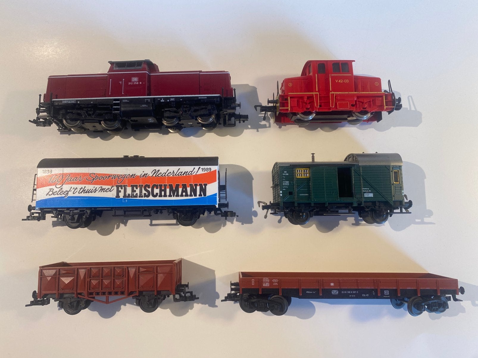 FLEISCHMANN kavel, Gebruikt, Gelijkstroom, Fleischmann, Wagon