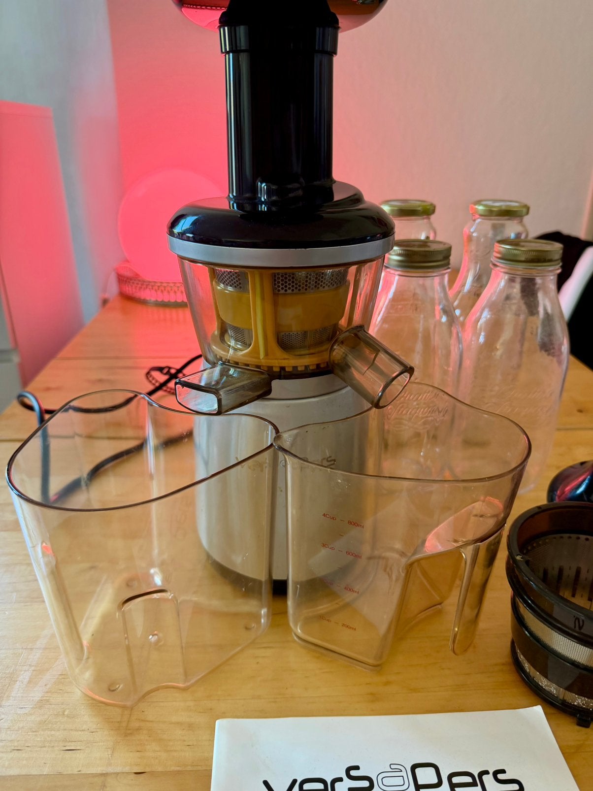 Versapers slowjuicer, Ophalen, Zo goed als nieuw, Slowjuicer