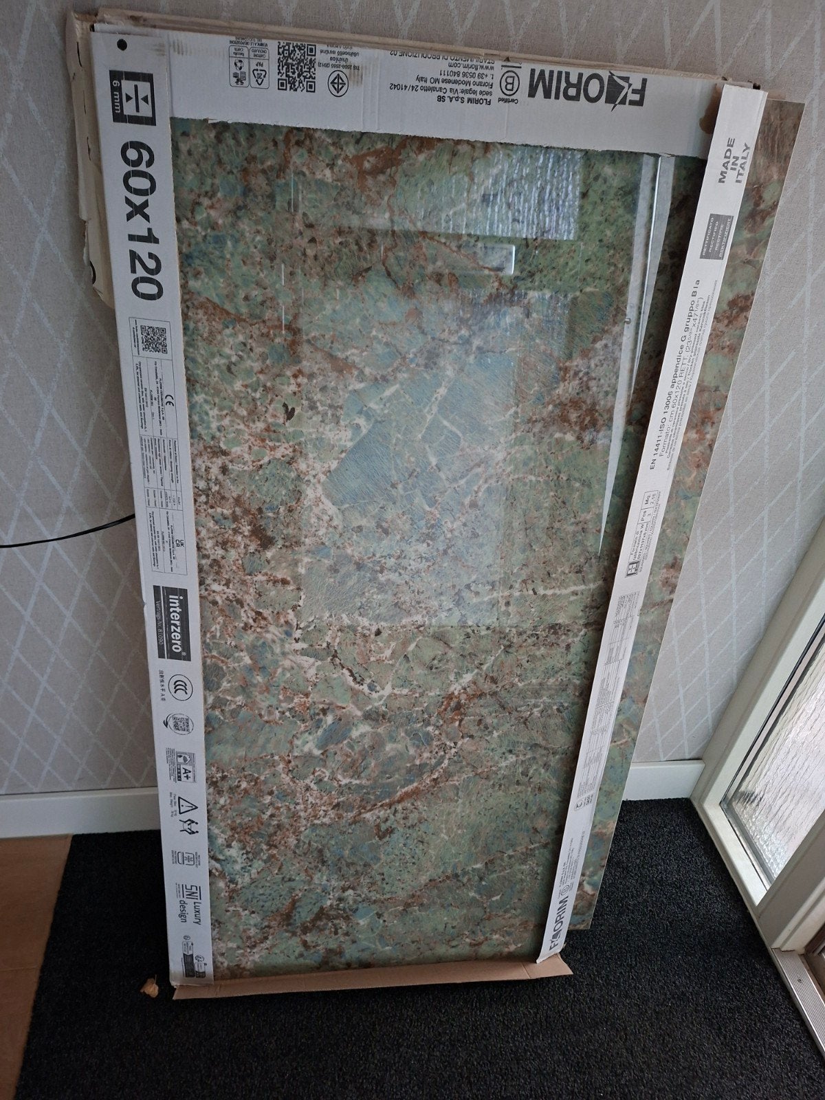 Nieuwe tegels, Ophalen, 60 cm of meer, Nieuw, Minder dan 5 m²