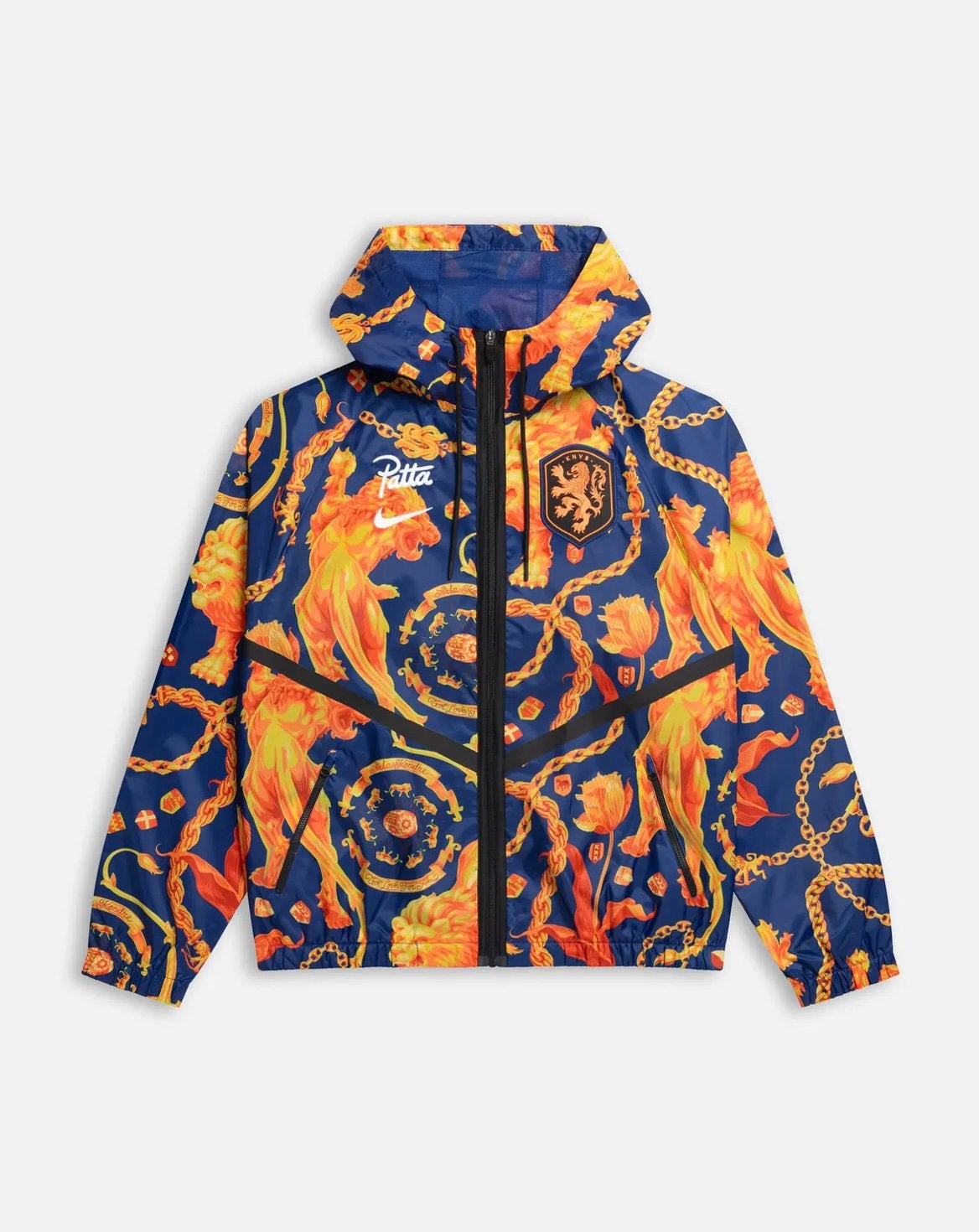 Te koop: Patta x KNVB Anthem Jacket in maat 3XL, Kleding | Heren, Ophalen, Nieuw, Blauw, Overige typen