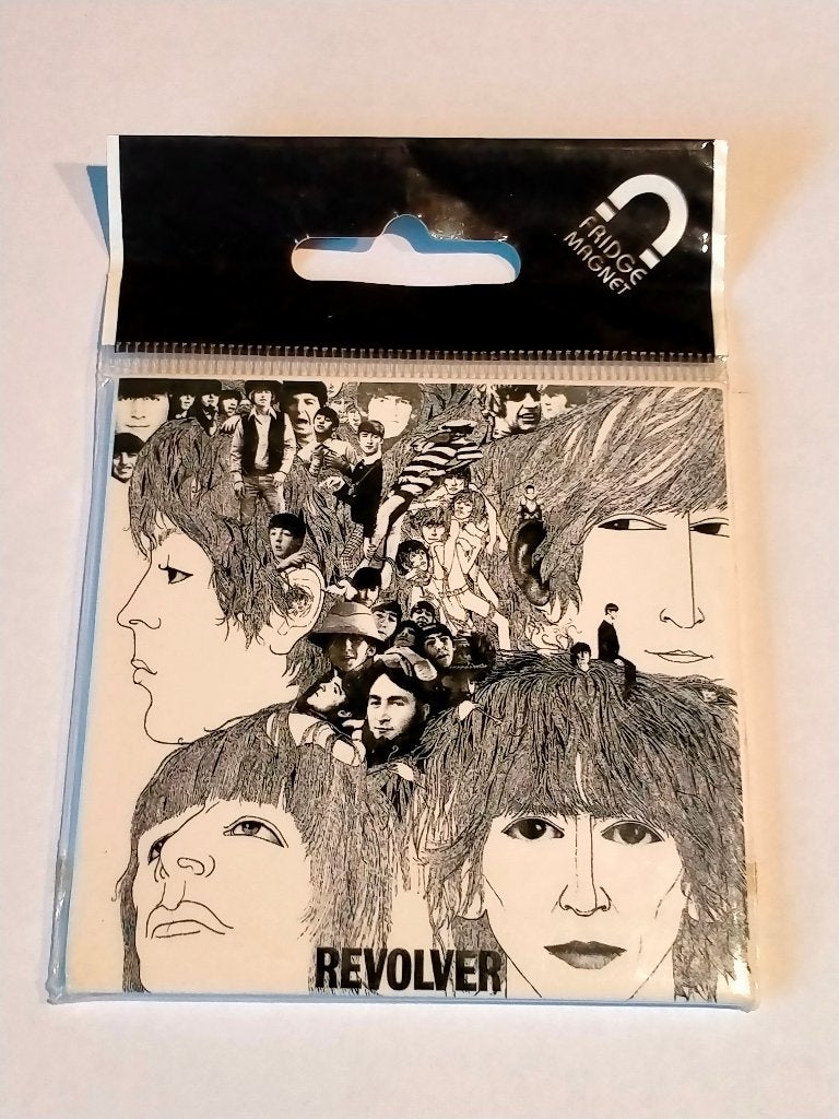 The Beatles revolver pop muziek band koelkast magneet, Verzamelen, Ophalen of Verzenden, Zo goed als nieuw, Overige typen