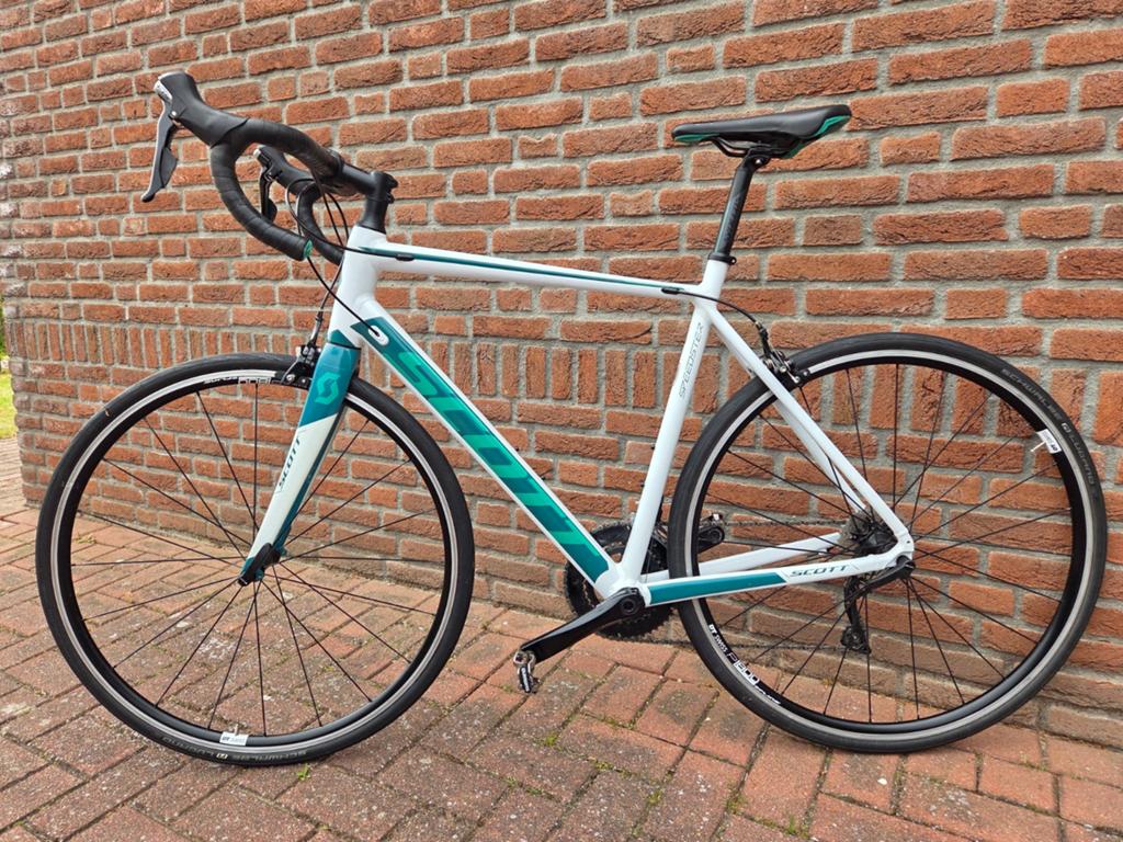 Scott Speedster 15 racefiets (L) - Zo goed als nieuw, Velgrem, Aluminium, Zo goed als nieuw, Meer dan 20 versnellingen