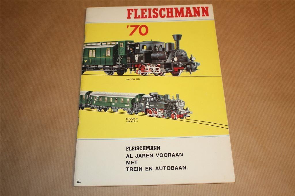 Catalogus Fleischmann HO - 1970, Wisselstroom, Wagon, Ophalen of Verzenden, Zo goed als nieuw