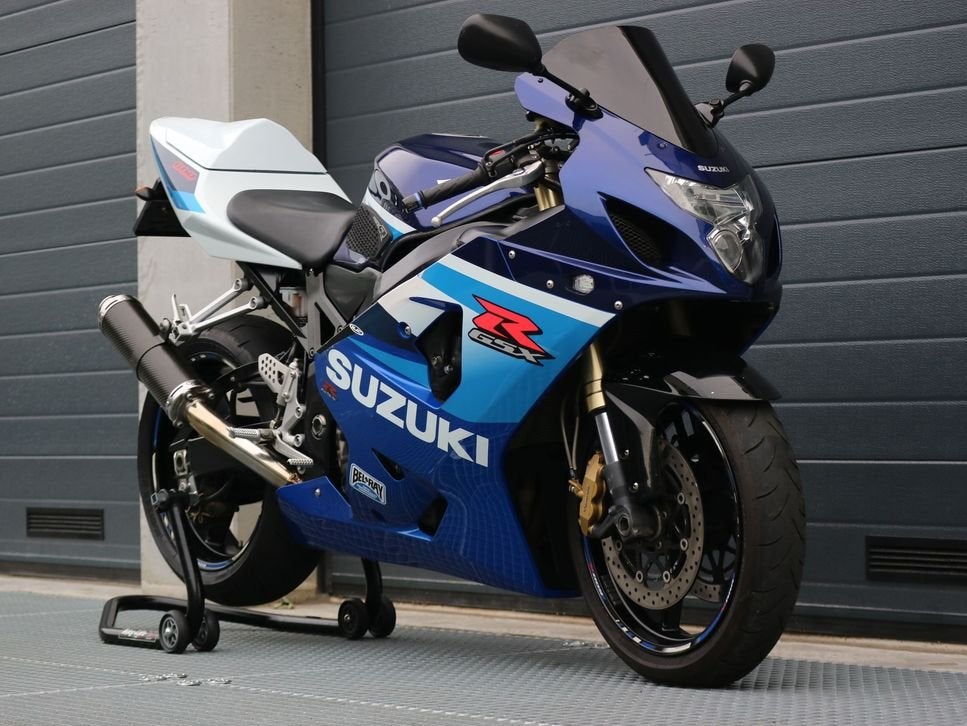 SUZUKI GSX-R 600 A2 op kenteken (bj 2004) 48,155 km, Motoren, SUZUKI, 4 cilinders, Bedrijf, Onbekend