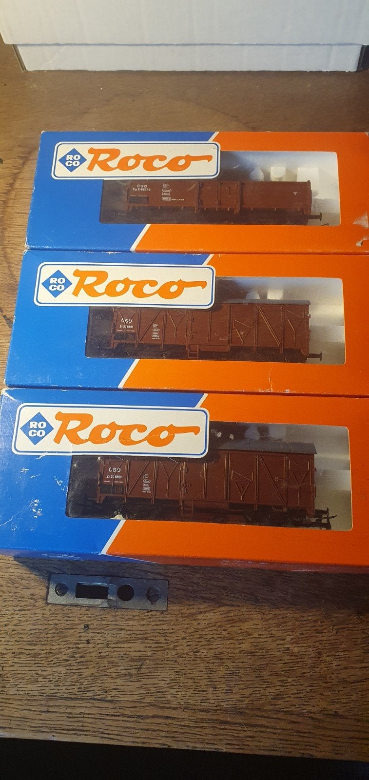 3x Roco wagons (48035, 2x 48036) - Nieuw in doos, Gelijkstroom, Ophalen of Verzenden, Roco, Nieuw