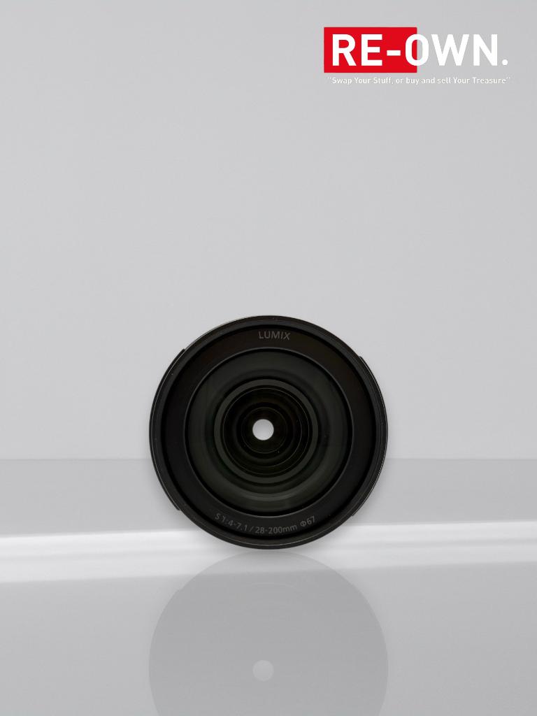 Panasonic LUMIX S 28-200mm F/4-7.1 MACRO (nieuwstaat+doos), ., Ophalen of Verzenden, Zoom, Macrolens