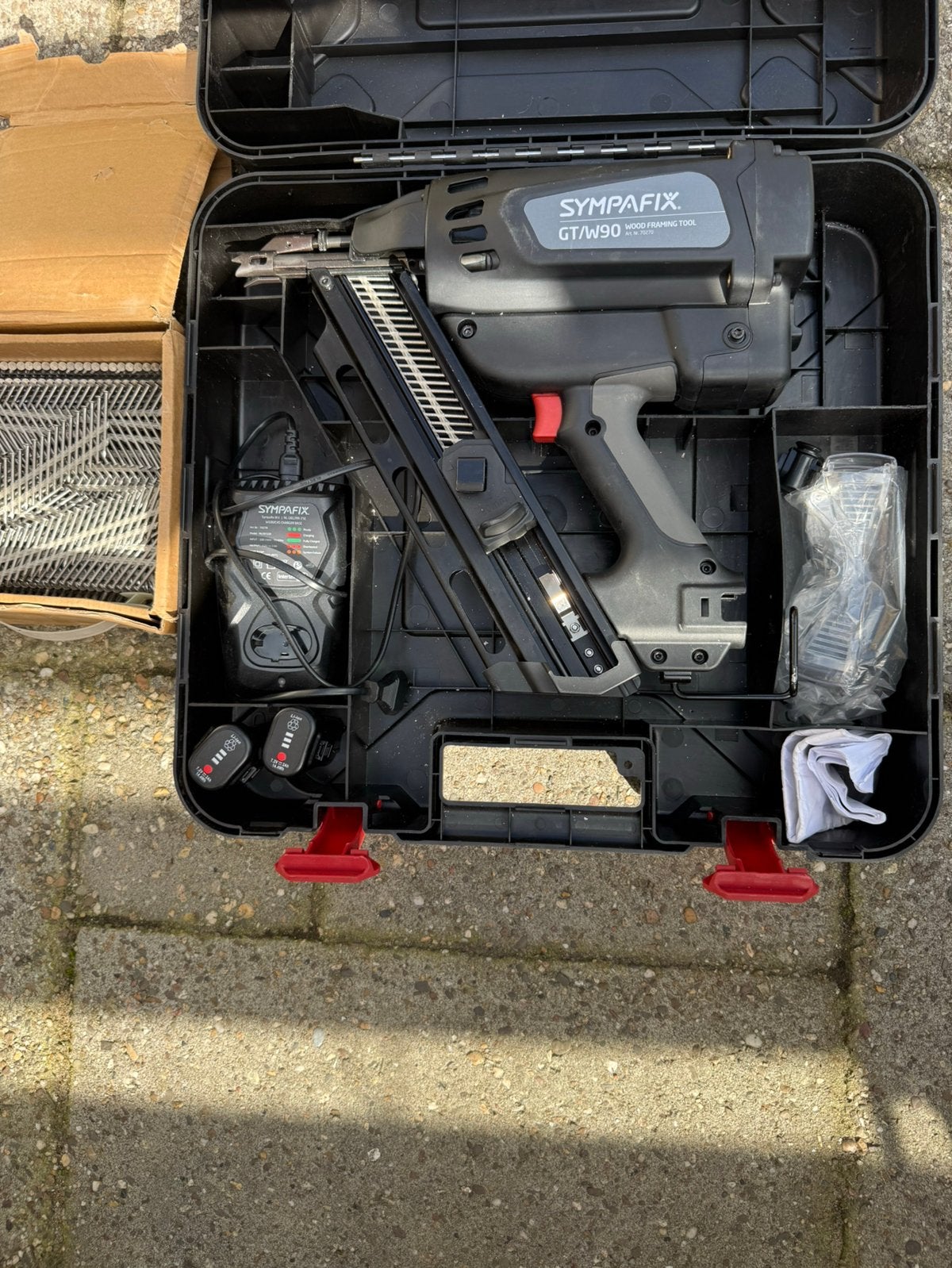 Gas Tacker Sympafix GT/W90, Ophalen of Verzenden, Zo goed als nieuw
