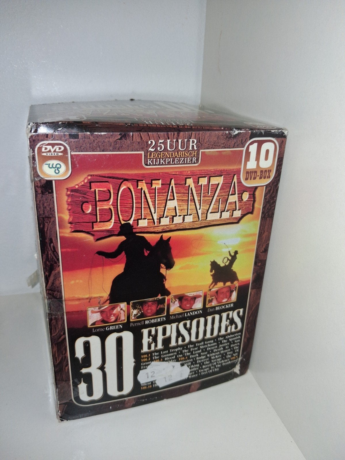 Bonanza - 10 DVD-Box - 30 Episodes - 25 Uur Kijplezier