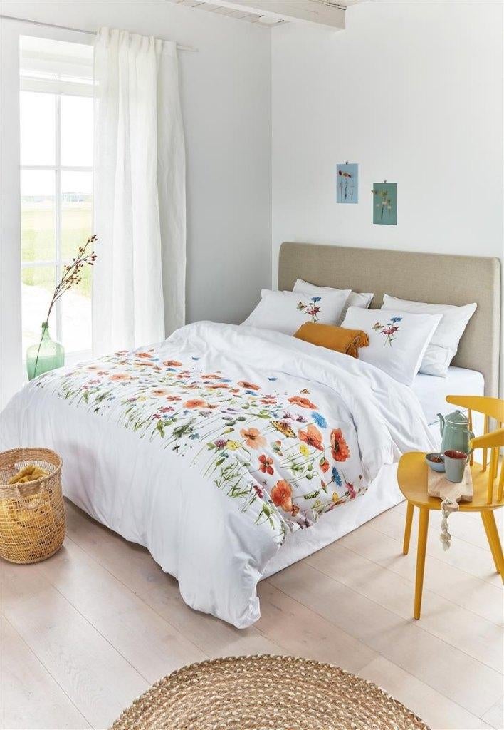 Marjolein Bastin dekbedovertrek Poppy Parade (Multi) SALE, Huis en Inrichting, Slaapkamer | Beddengoed, Eenpersoons, Verzenden