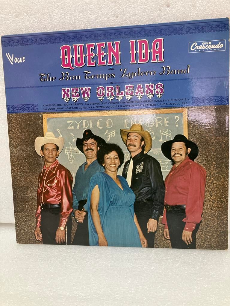 Queen Ida & The Bon Temps Zydeco Band - New Orleans LP, Ophalen of Verzenden, 12 inch, Inclusief binnenhoes, 1970 - 1979