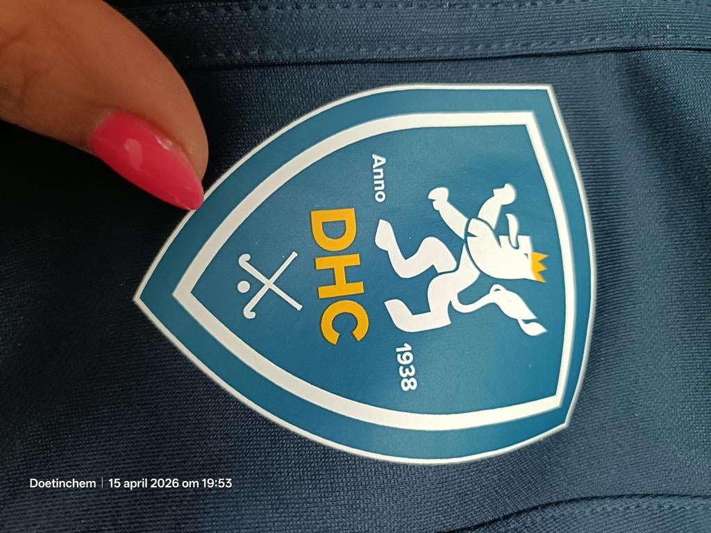 DHC Hockey Trainingsjack - Maat XS, Sport en Fitness, Hockey, Ophalen of Verzenden, Zo goed als nieuw