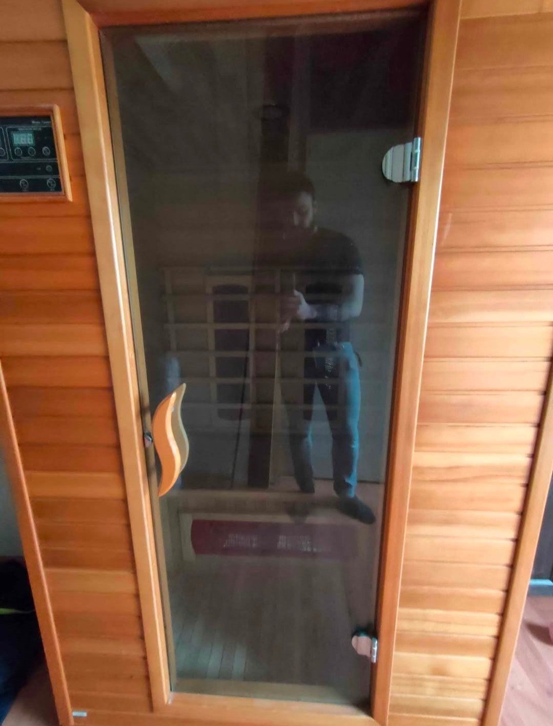 Infrarood sauna - Josen Home Sauna, Ophalen, Zo goed als nieuw, Infrarood, Complete sauna