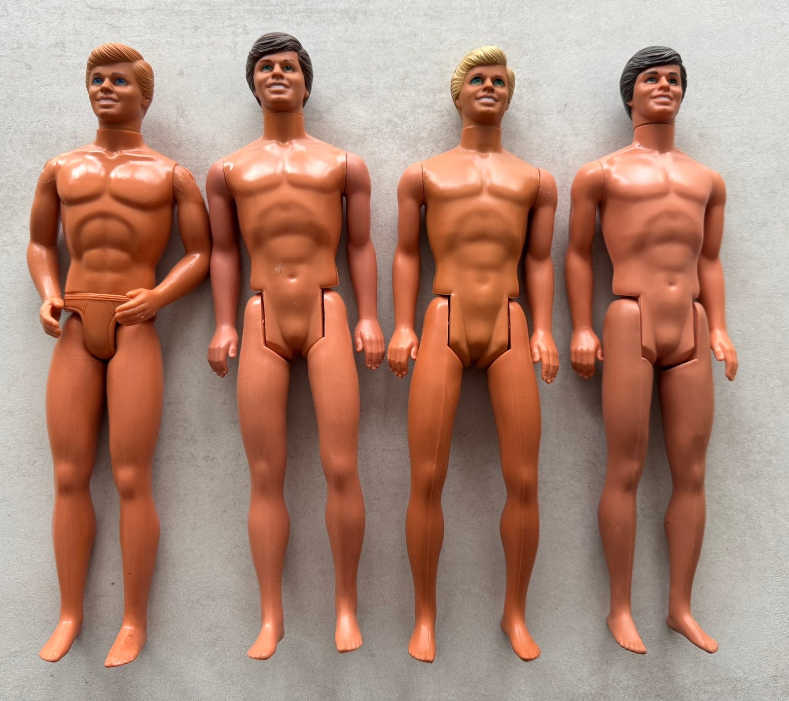 Ken mattel poppen bespeeld jaren 80, Ophalen of Verzenden, Gebruikt, Fashion Doll