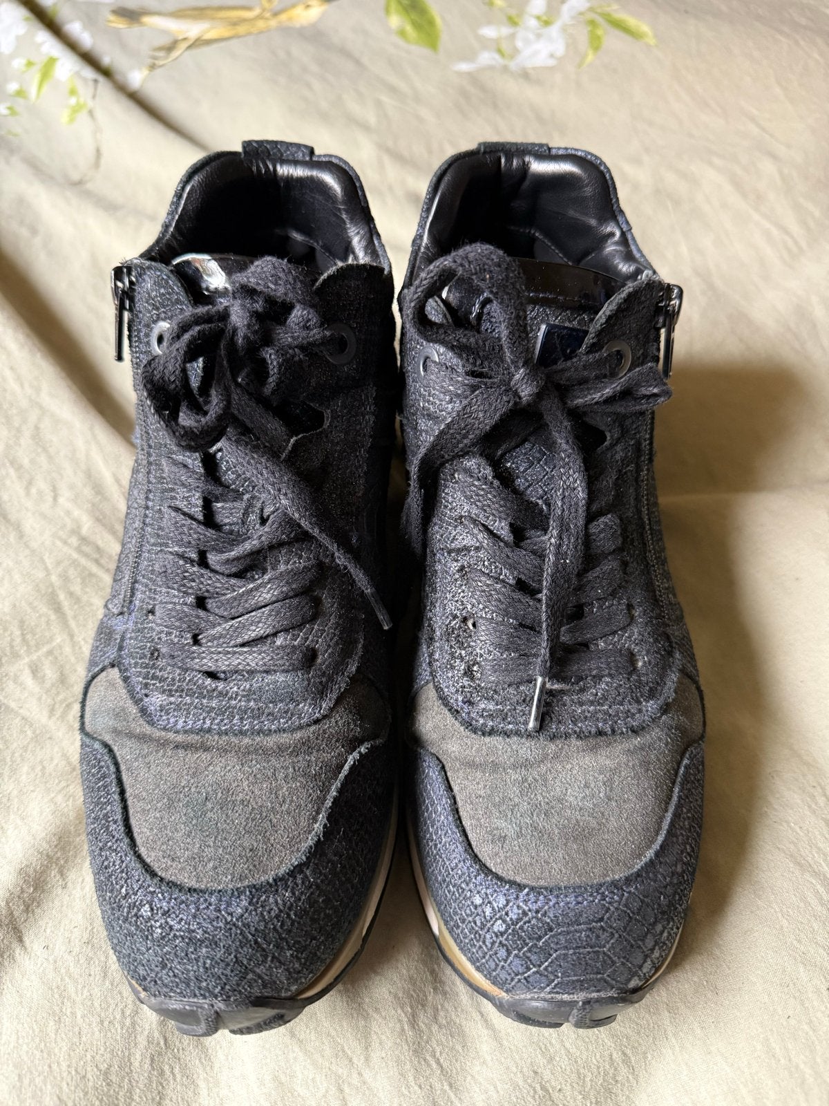 Xsensible Stretchwalker sneakers zwart/grijs maat 38, Zwart, Ophalen of Verzenden, Sneakers of Gympen, Gedragen