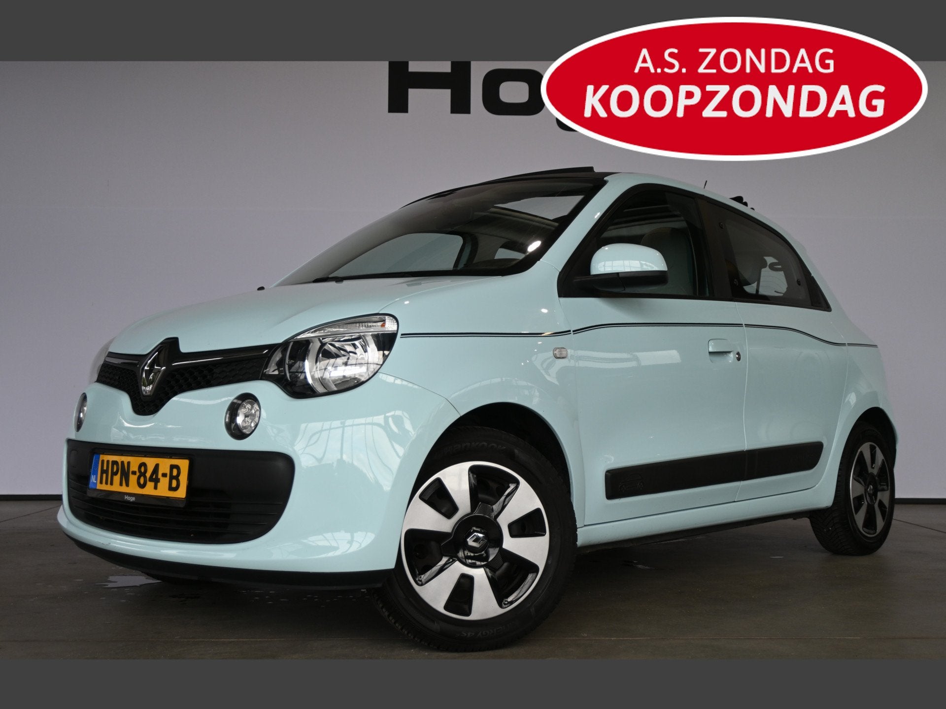 Renault Twingo 1.0 SCe Serie Signature VIVA Airco Schuif / v, Gebruikt, Stoelverwarming, Handgeschakeld, Grijs