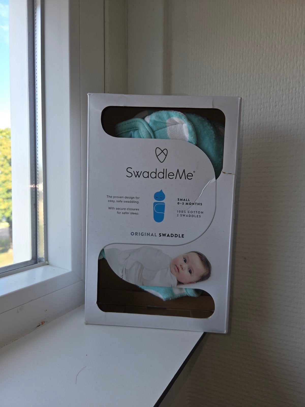 SwaddleMe Original Swaddle - Small (0-3 maanden), Ophalen of Verzenden, Zo goed als nieuw