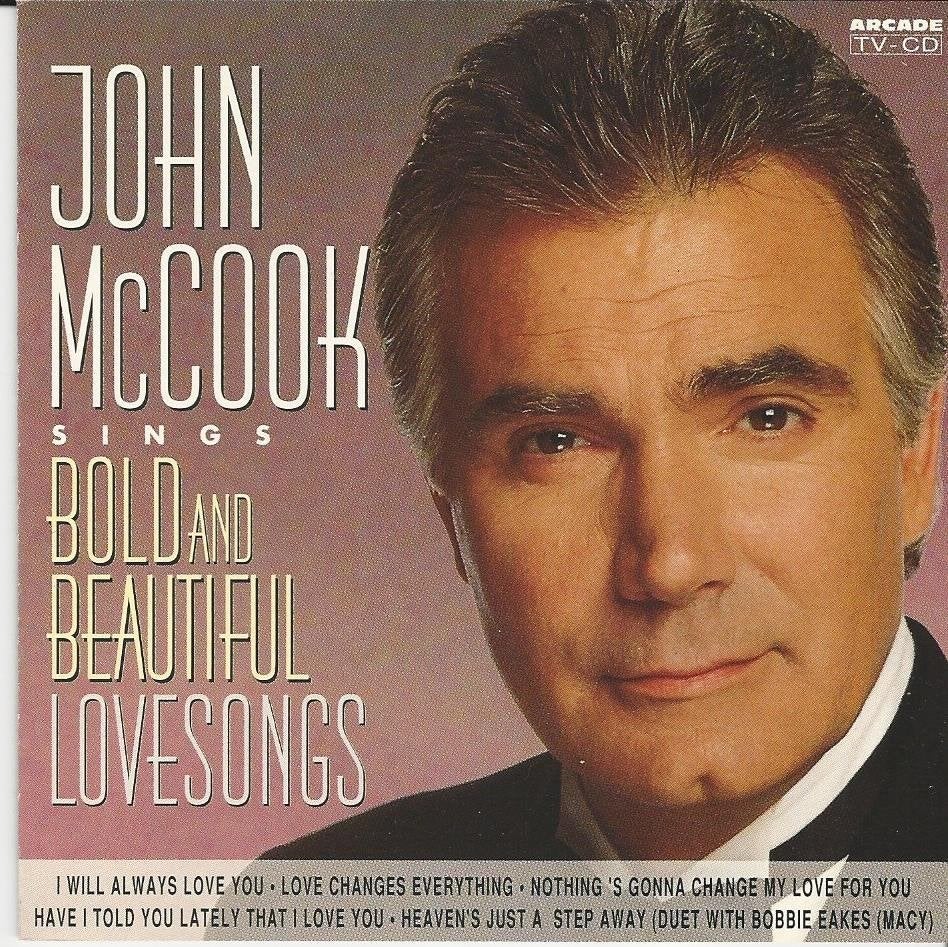 John McCook sings Bold & Beautiful Love Songs = 1,99, Ophalen of Verzenden, Zo goed als nieuw, Overige genres