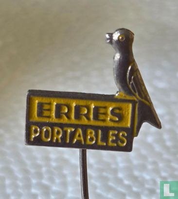 Speldje - Erres Portables [lichtgeel], Ophalen of Verzenden, Zo goed als nieuw, Sport, Speldje of Pin
