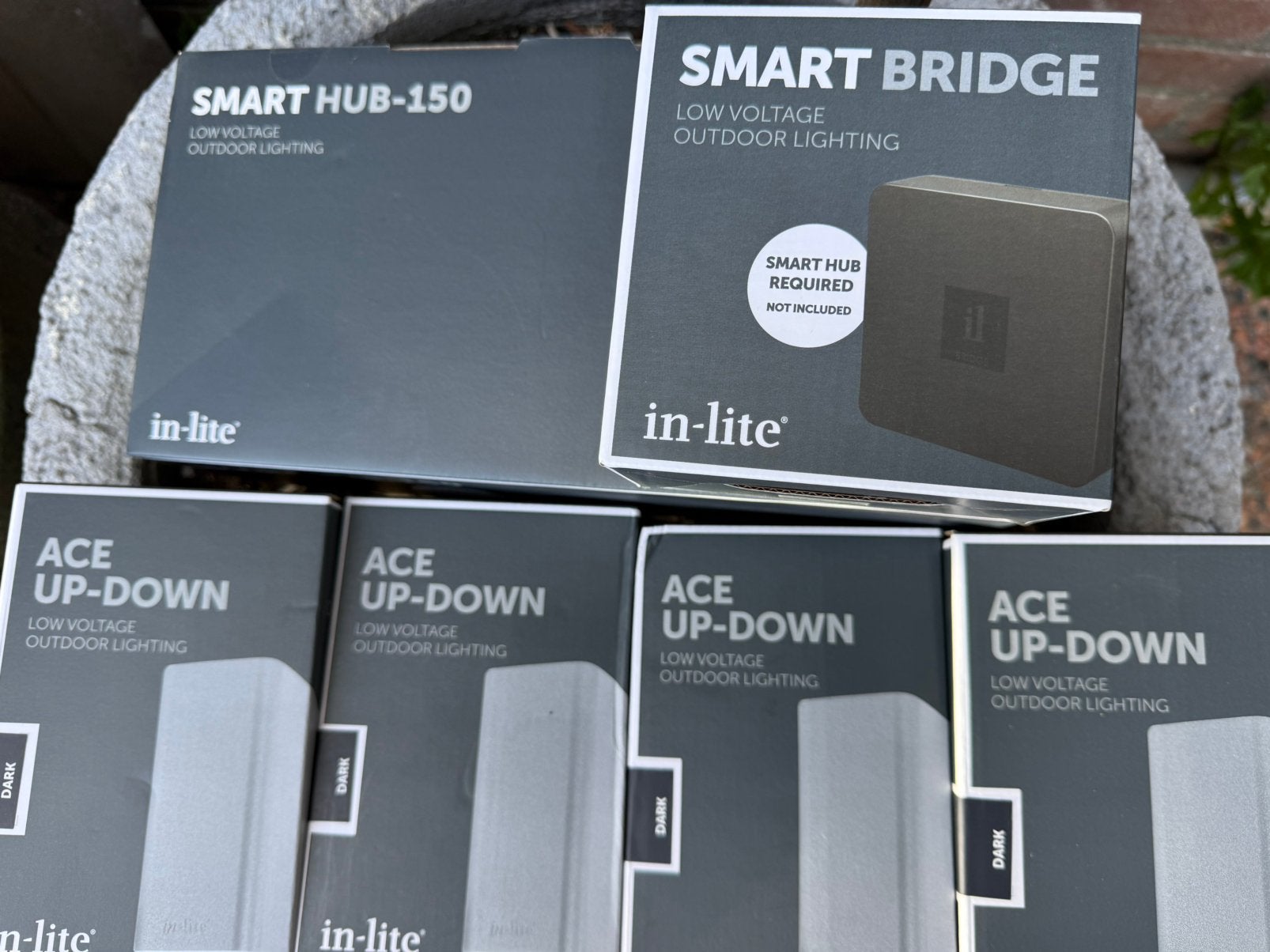 Inlite tuinspullen gloednieuw, Tuin en Terras, Ophalen of Verzenden, Zo goed als nieuw, Netvoeding, Minder dan 50 watt