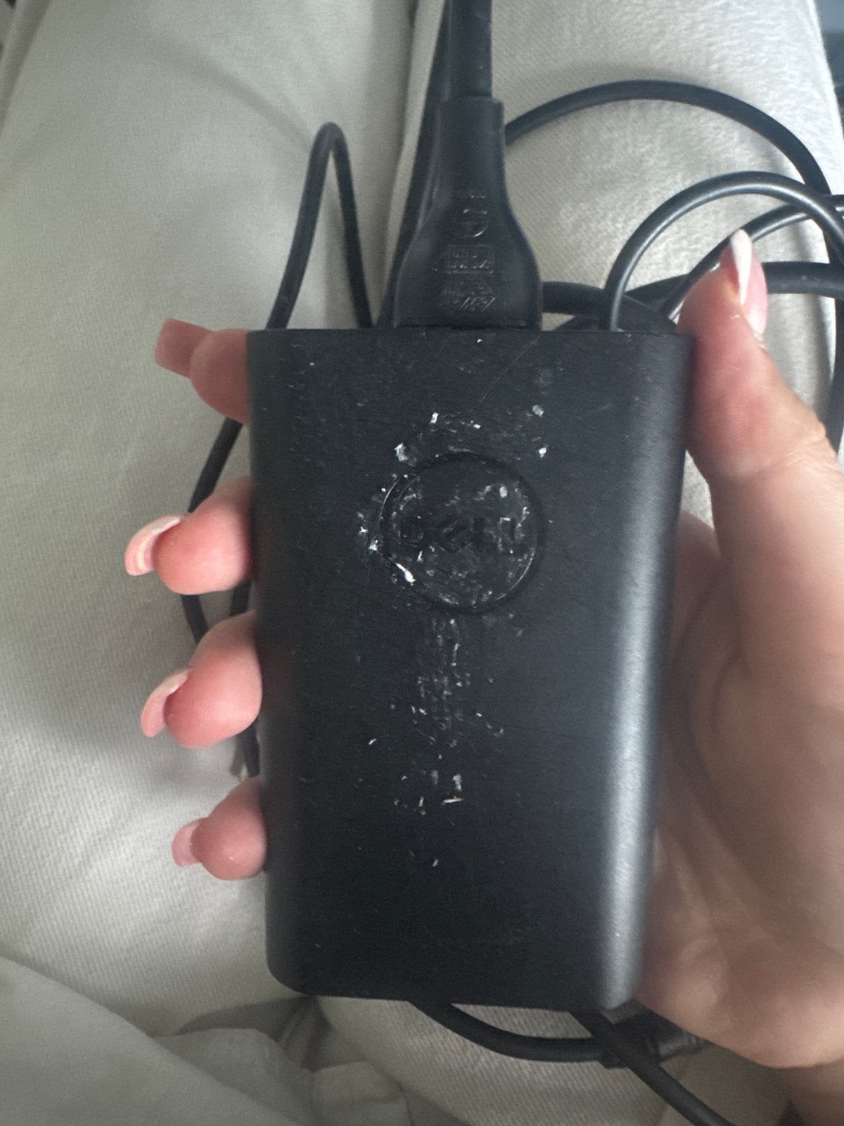 Dell 65W AC Adapter - Oplader voor Dell laptops, Computers en Software, Ophalen of Verzenden, Gebruikt