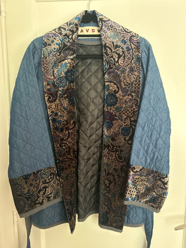 Vest/jasje AVDW, Kleding | Dames, AVDW, Verzenden, Zo goed als nieuw, Blauw
